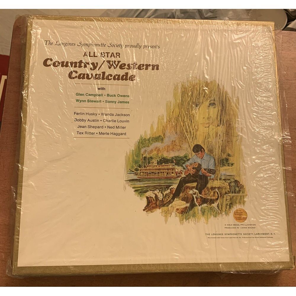 All Star Country/Western Cavalcade, Box Set,‎ Ritter, Haggard, Campbell, Jackson